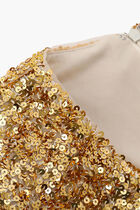 Draped Sequin Cocktail Dress Draped Sequin Cocktail Dress