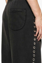 EYELET SWEATPANT BLACK NO COLOR
