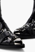 H.Boot Leather S.Lea Boxcar/Si