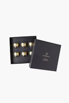 جالا بريستيج ميدوسا طقم ٦ أكواب ذهب و شفاف