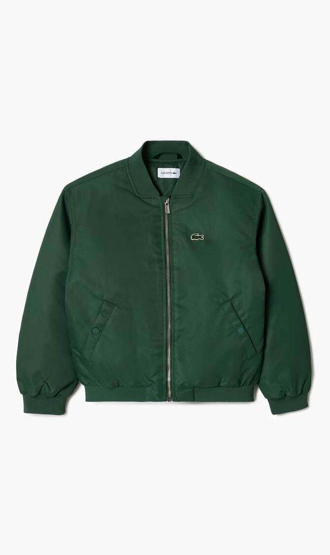 Kids' Lacoste Nylon Colour-block Teddy Jacket