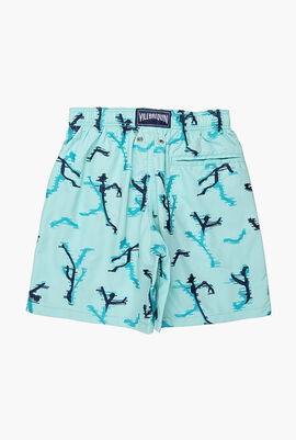 Misjam Embroidered Swim Shorts