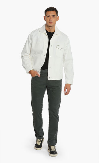 Multi-Pocket Denim Jacket