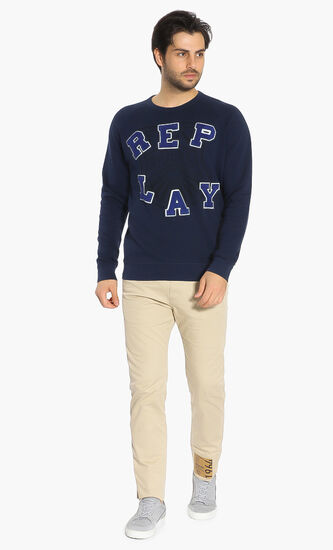 Logo Patch Sweatshirt