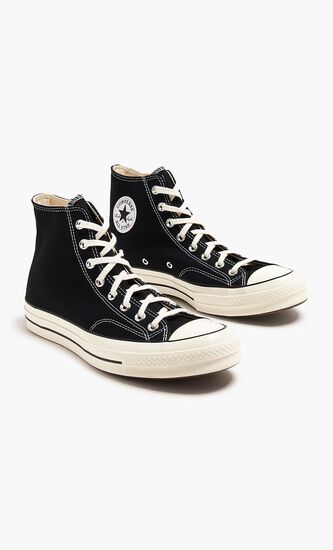 Chuck 70 Hi Black/Black/Egret