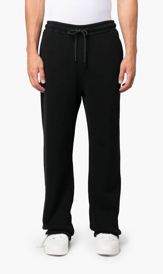 MOON CAM ARROW SWEATPANTS BLACK GREEN