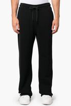 MOON CAM ARROW SWEATPANTS BLACK GREEN