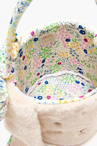 Fluffy Easter Basket Bag