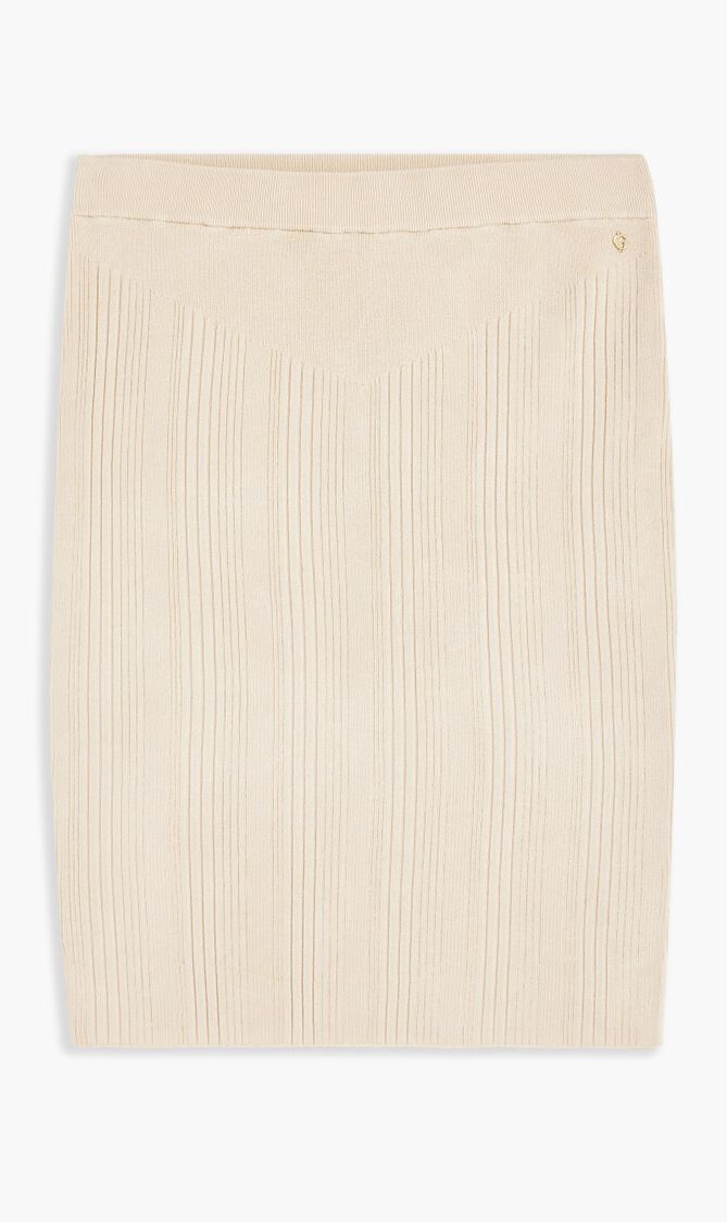 Ribbed Knit Skirt