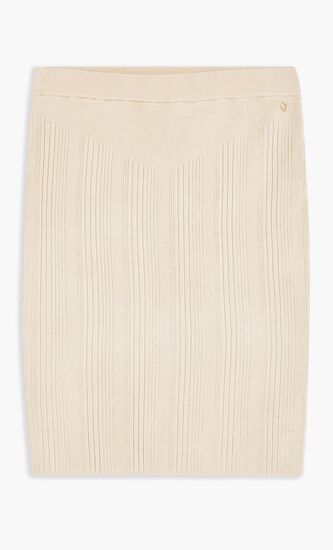 Ribbed Knit Skirt
