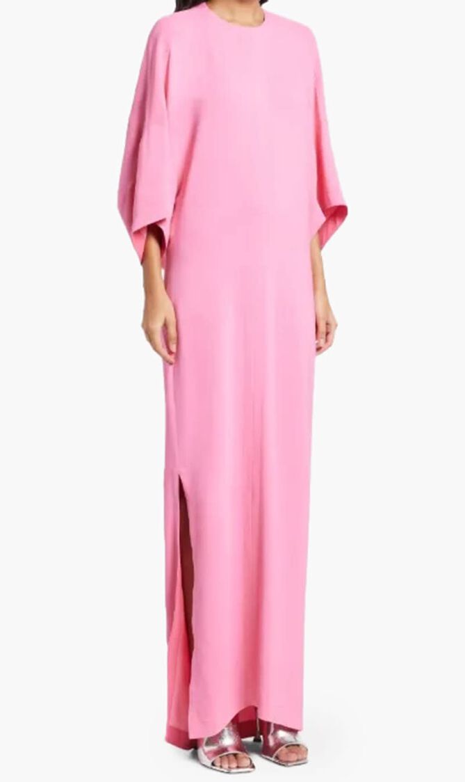 Maxi Dress With Half Sleeves