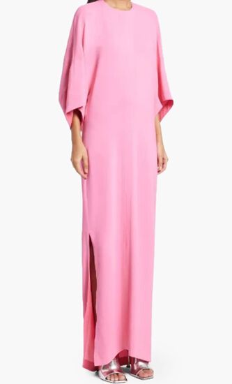 Maxi Dress With Half Sleeves