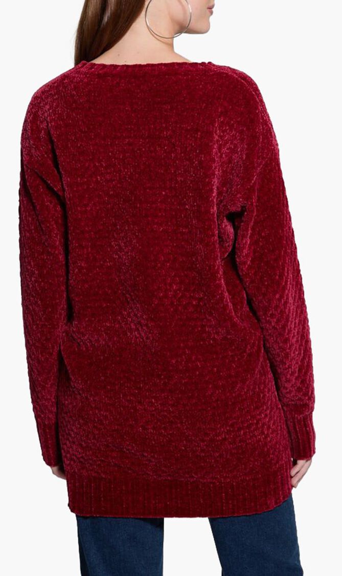 Chenille Relaxed Fit Sweater