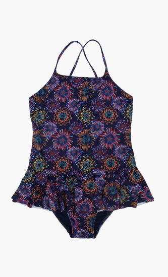 Fish Print Swimwear