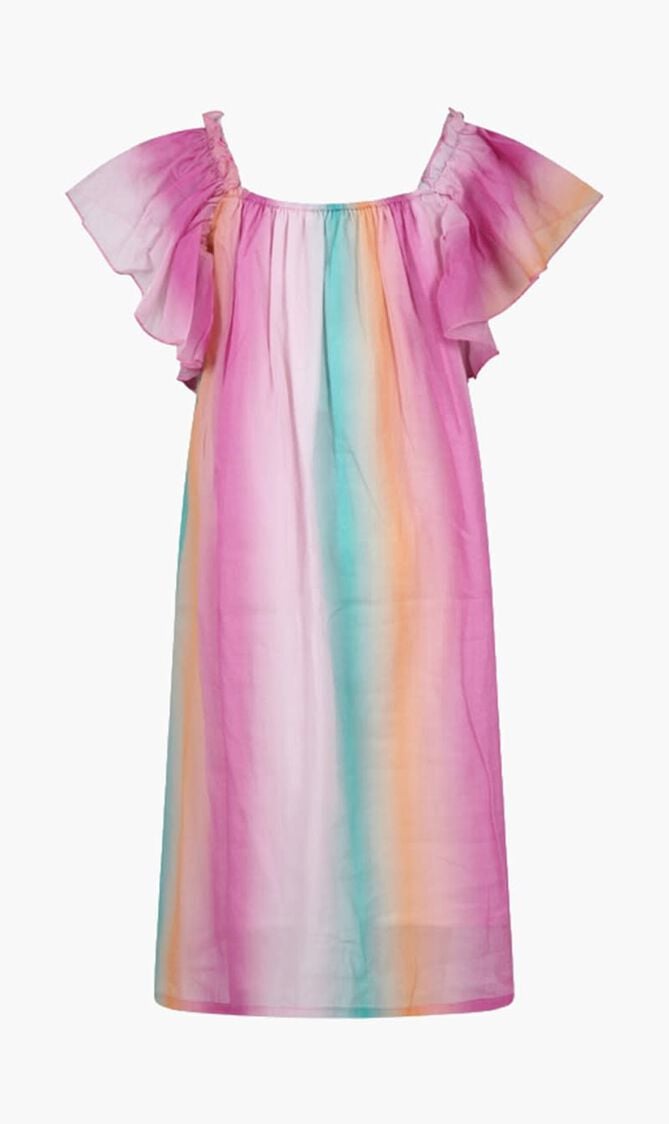 SHORT SLEEVED DRESS