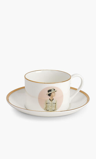 Coco Tea Cup & Saucer