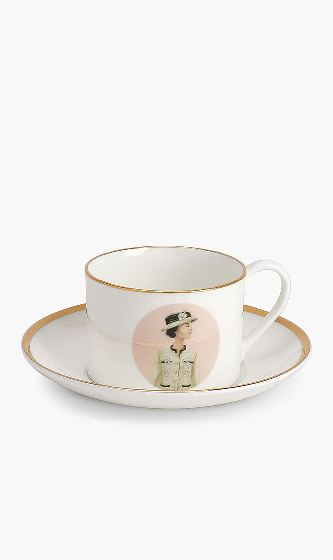 Coco Tea Cup & Saucer
