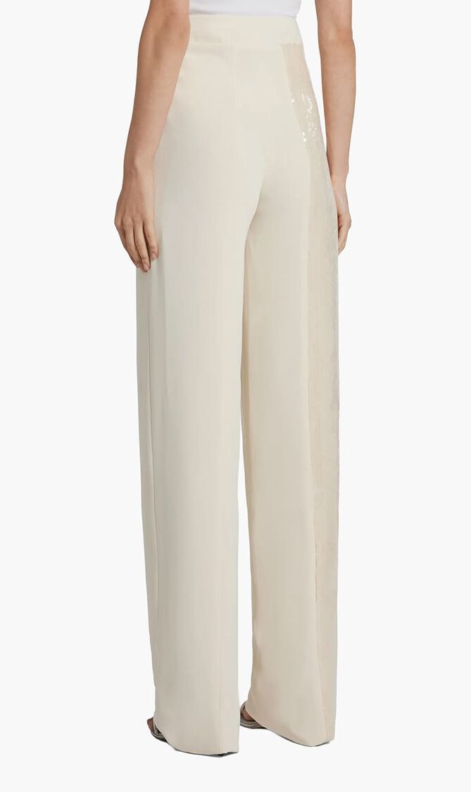 Half And Half Sequin Pants