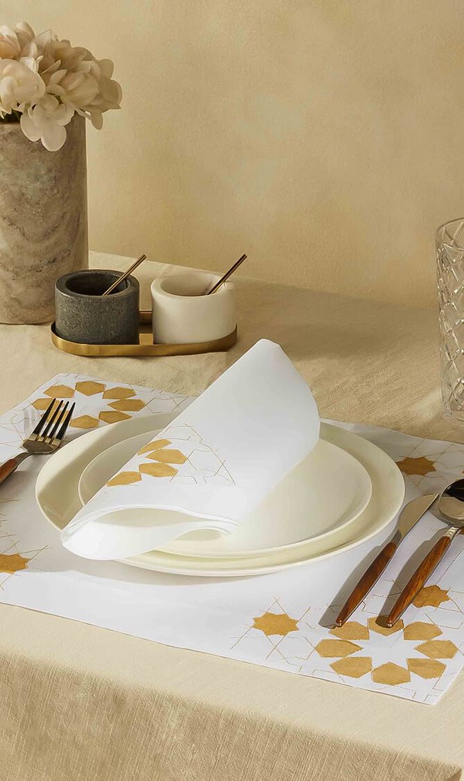 Mosaique Placemat & Napkin Set Of 4