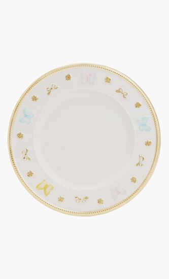 Butterfly Dessert Plate White 21cm