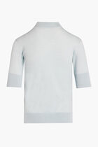 Cashmere Merino Short Sleeve Sweater