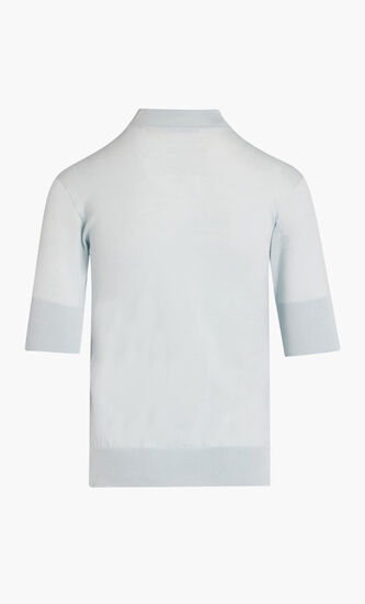 Cashmere Merino Short Sleeve Sweater