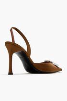 AMINA MUADDI Camelia slingback pumps