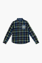 YD POPLIN ADJ LS SHIRT