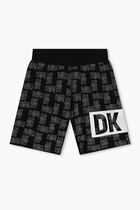 Logo Print Cotton Shorts
