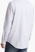 Oxford Stripe Stretch Cotton Shirt