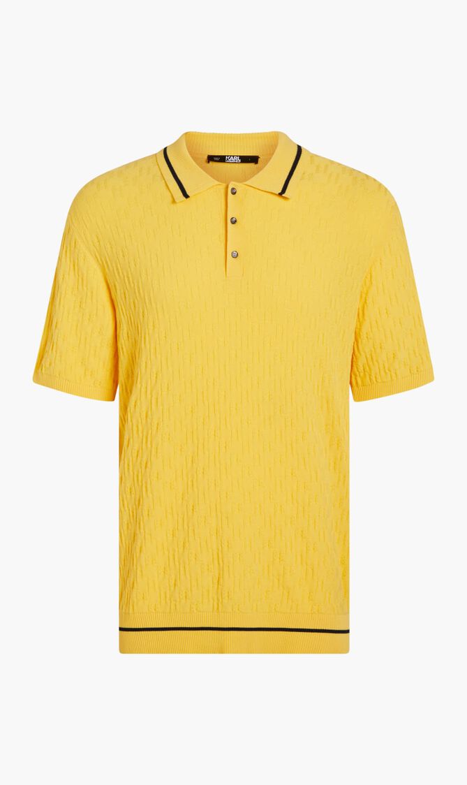 KNITTED KL POLO