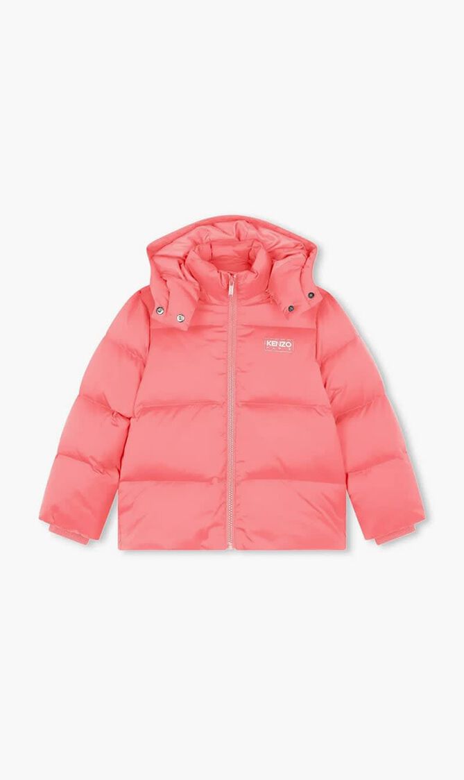 Water Repellent Hooded Puffer Jacket