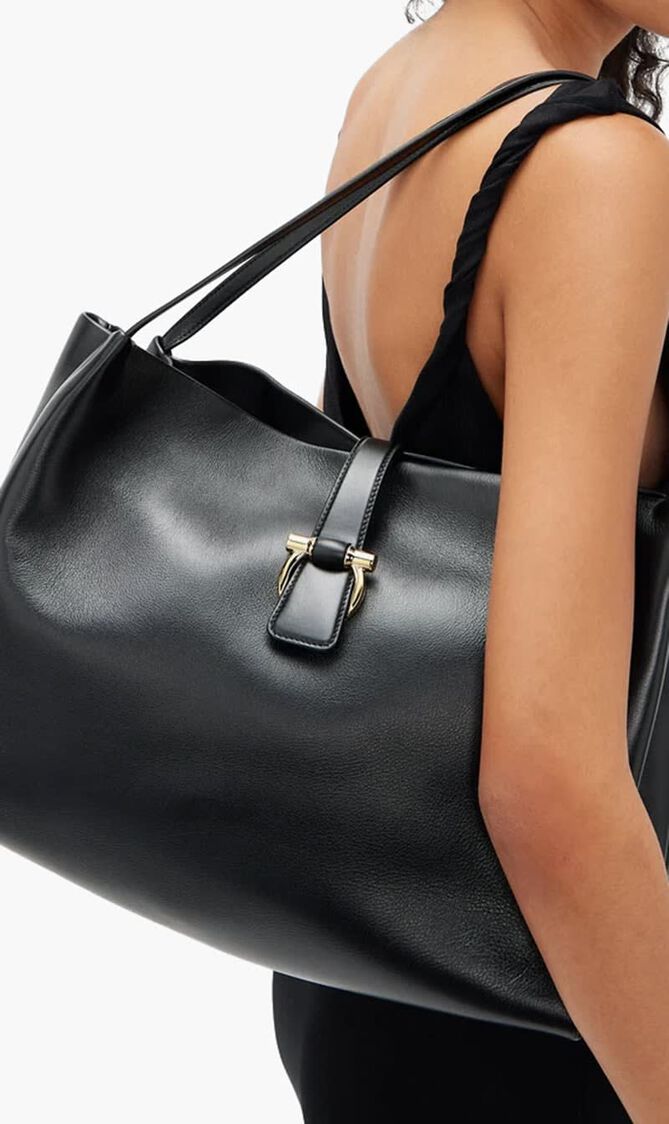 Medium Flap Tote Bag