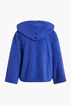 Solid Terry Hoodie Sweatshirt