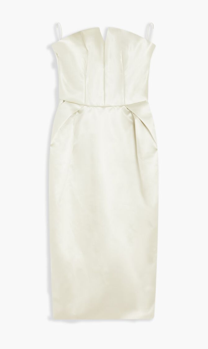 AVP SLEEVELESS MINT LIGHT MIDI DRESS