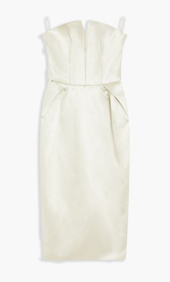 Satin Long One-Piece Dress