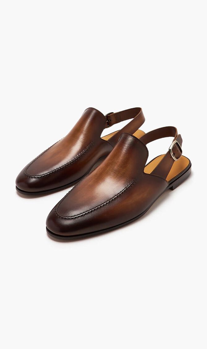 Leather sandals