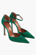 Vittoria Rhinestone Open Toe Pumps Vittoria Rhinestone Open Toe Pumps