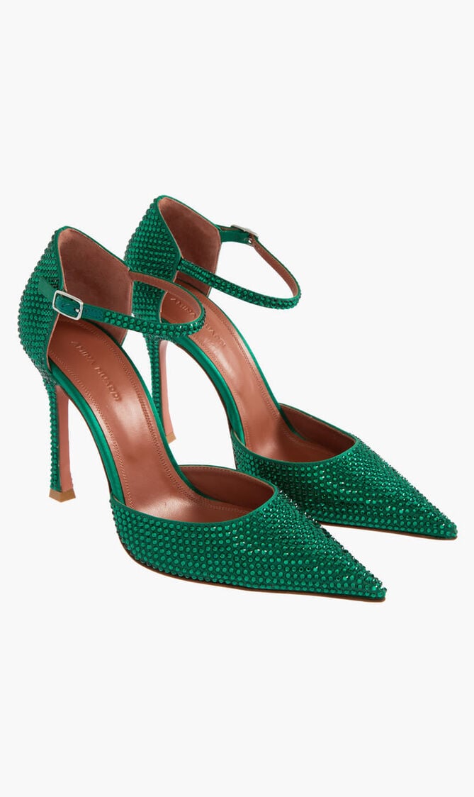 Vittoria Rhinestone Open Toe Pumps Vittoria Rhinestone Open Toe Pumps