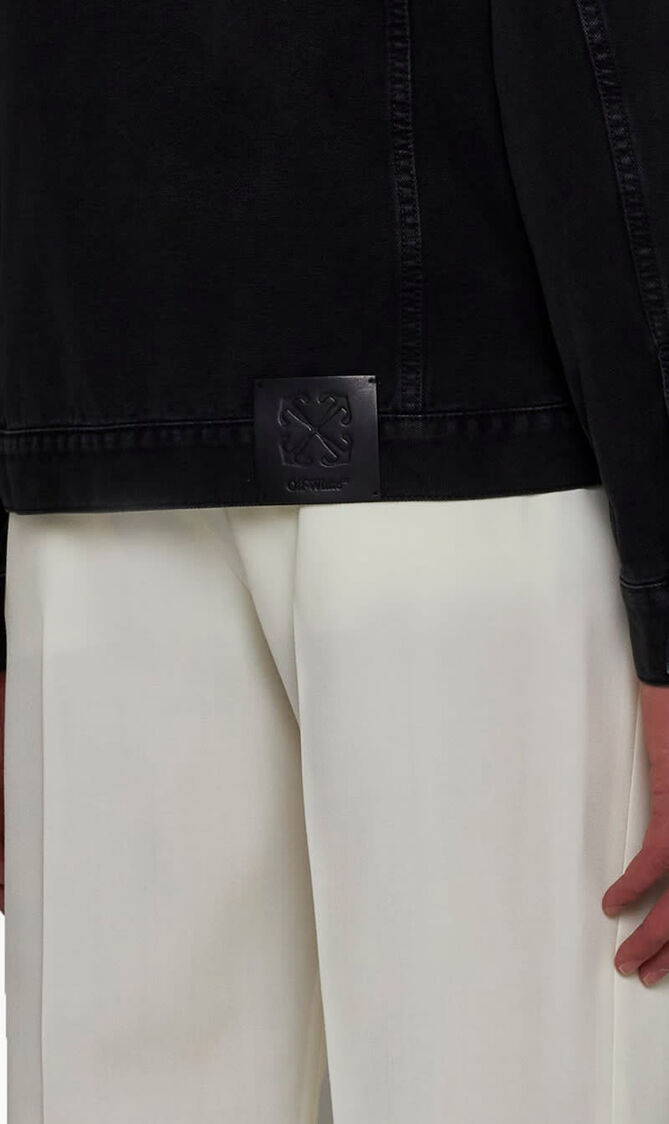 CANV VARSITY SKATE JKT BLACK WHITE