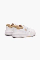 Lineshot Contrasted Collar Leather Trainers