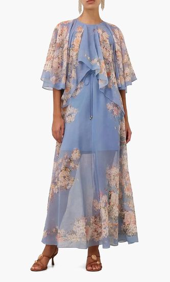 CASCADIAN TIERED MAXI DRESS