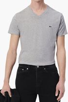 Lightweight Cotton Pima V Neck T-shirt