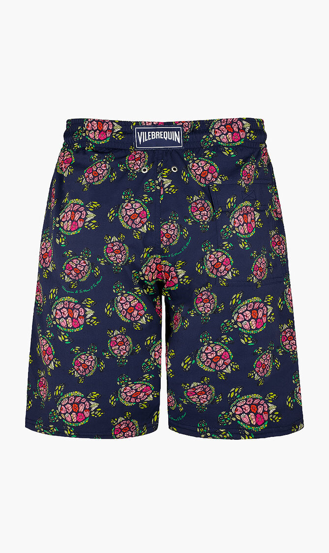 Provencal Turtles Swim Trunks