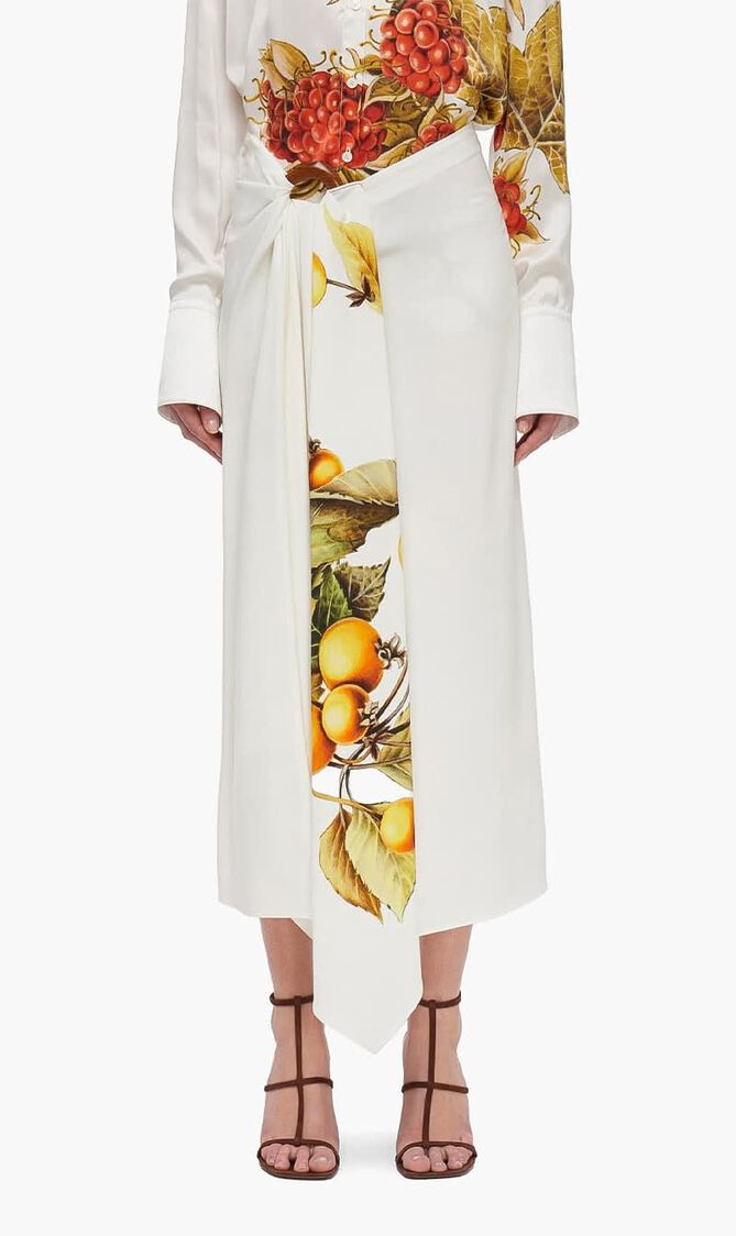 PERSIMMON PRINTLONG SKIRT