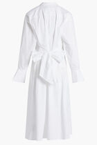 AUGUSTINA LS TIE WAIST SHIRT DRESS