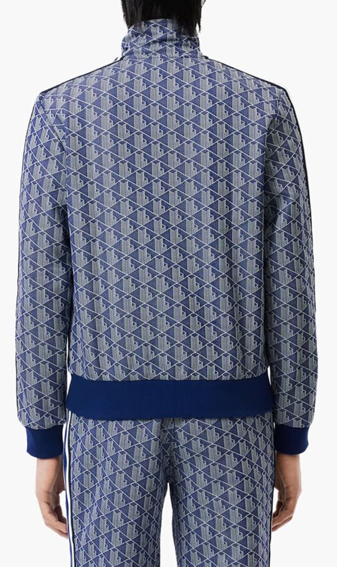 Paris Zip-Up Jacquard Track Jacket