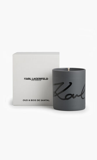 Oud and Bois De Santal Scented Candle