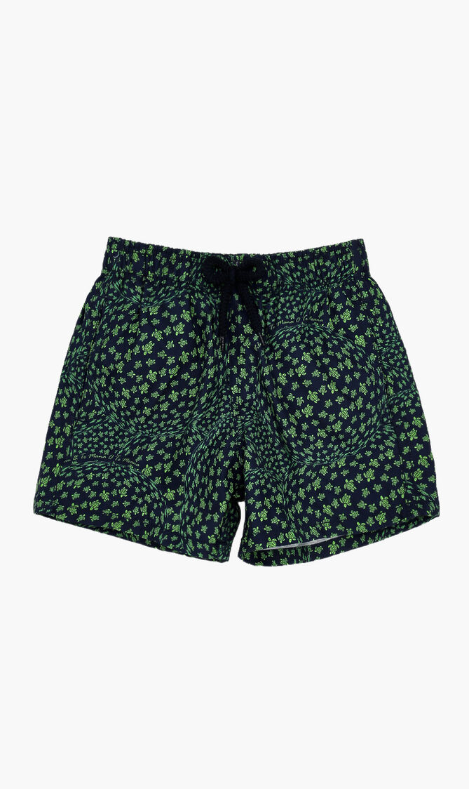 Turtle Print Shorts