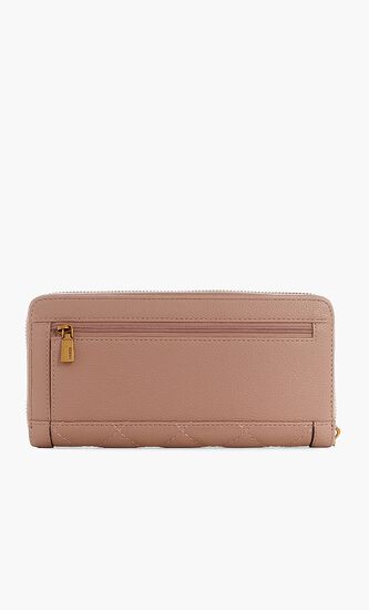 Abey Quilted Long Wallet